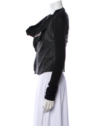 Rick Owens 2021 'Phlegethon' Cobra Biker Biker Jacket