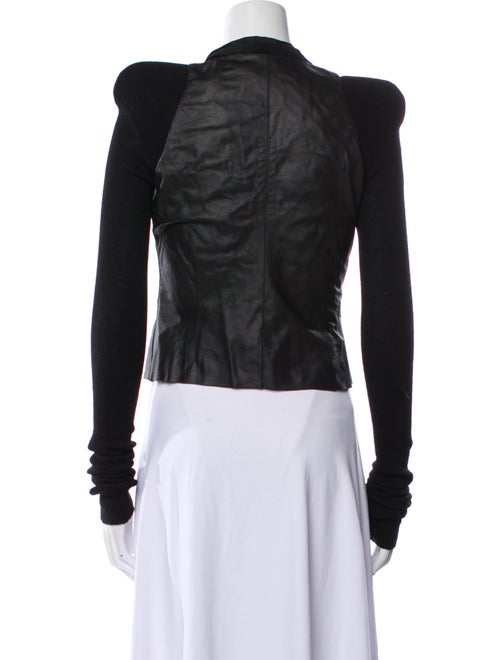 Rick Owens 2021 'Phlegethon' Cobra Biker Biker Jacket