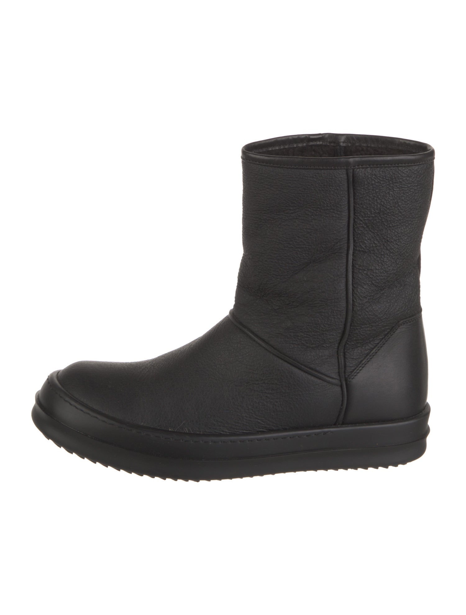 Rick Owens Leather Boots