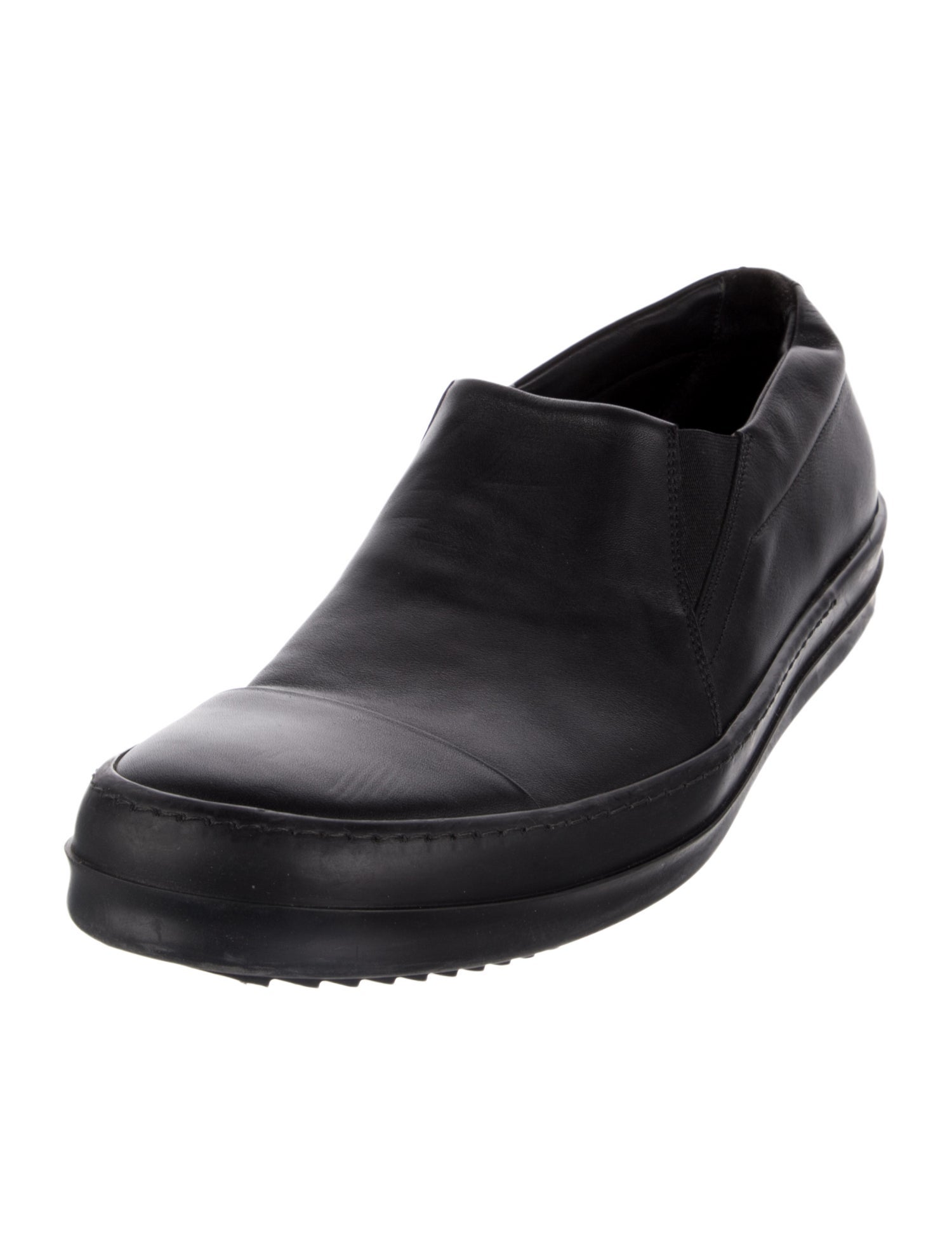 Rick Owens Leather Sneakers