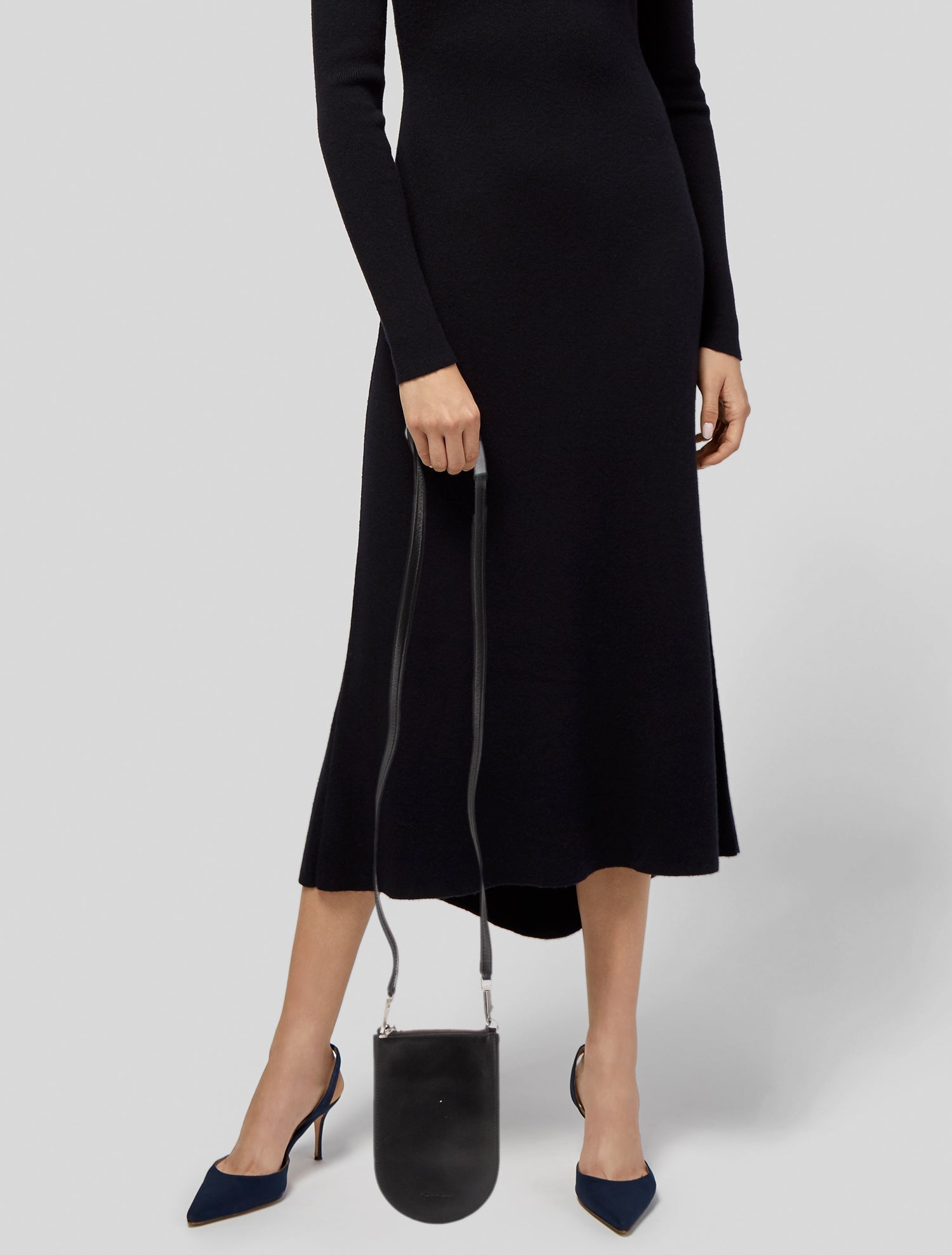 Rick Owens Leather Crossbody Bag