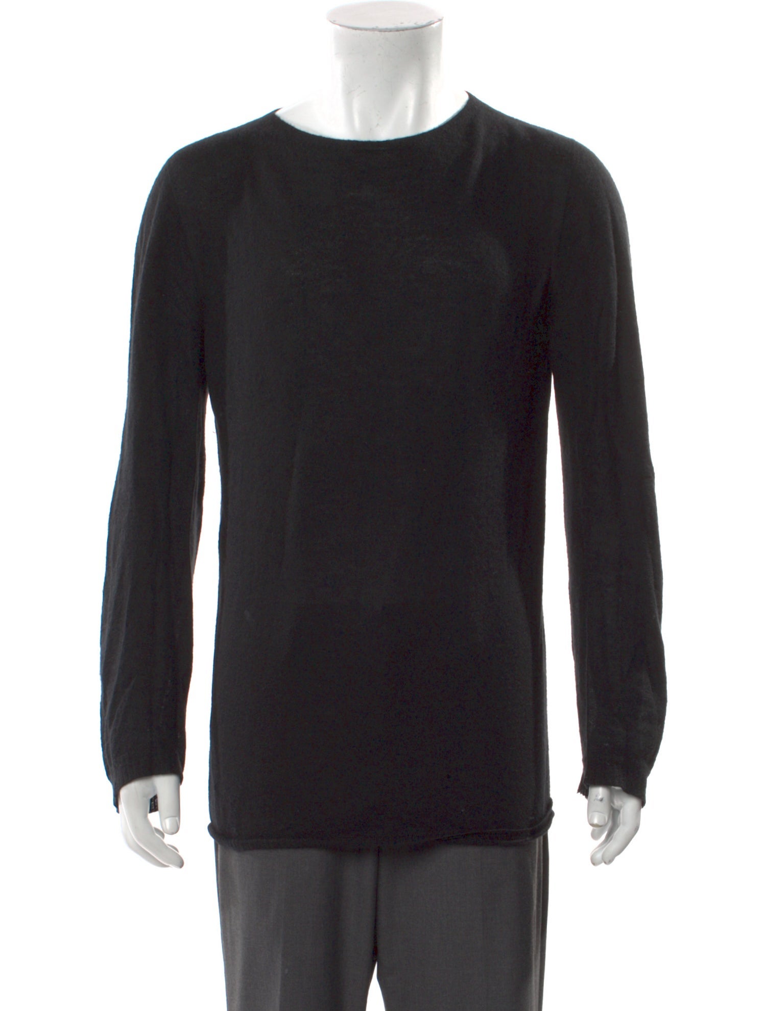 Rick Owens Cashmere Crew Neck Pullover