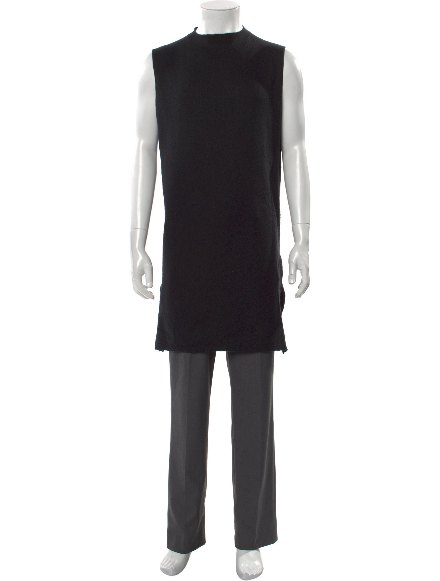 Rick Owens Cashmere Crew Neck T-Shirt