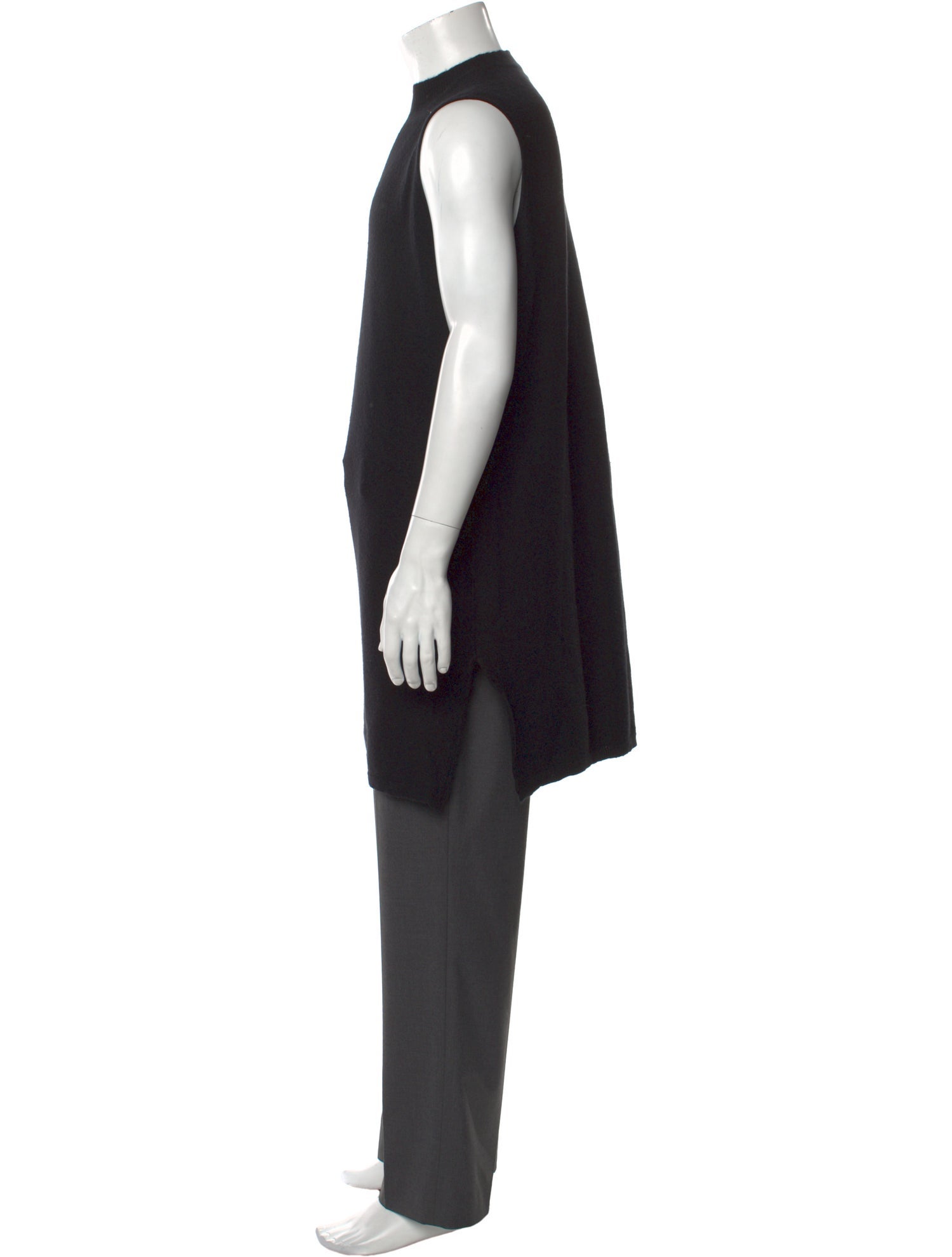 Rick Owens Cashmere Crew Neck T-Shirt