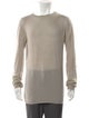 Rick Owens Cashmere Crew Neck Pullover