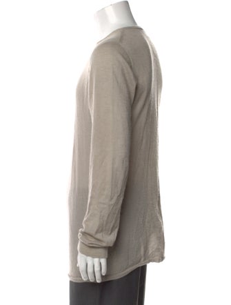 Rick Owens Cashmere Crew Neck Pullover