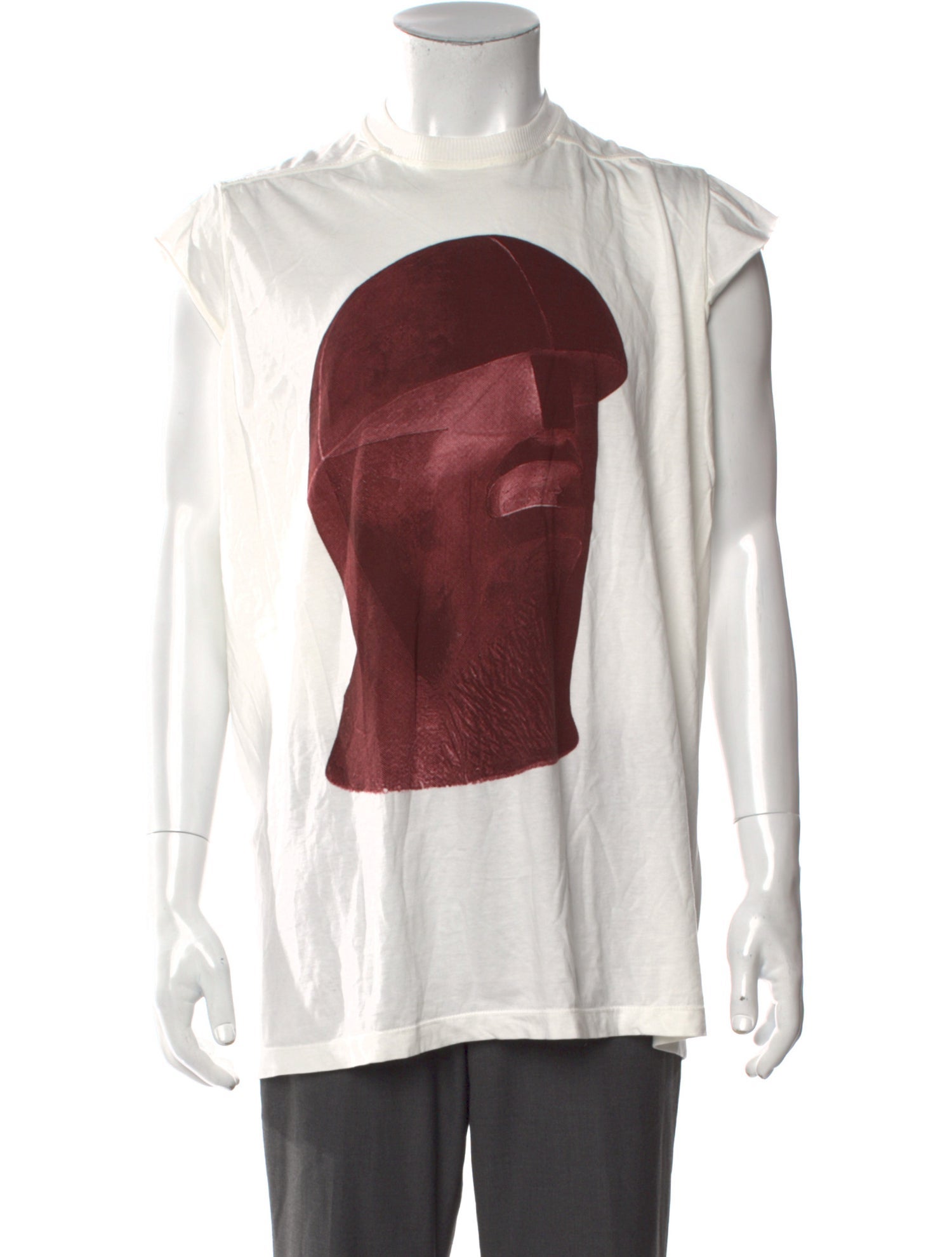 Rick Owens Graphic Print Crew Neck T-Shirt