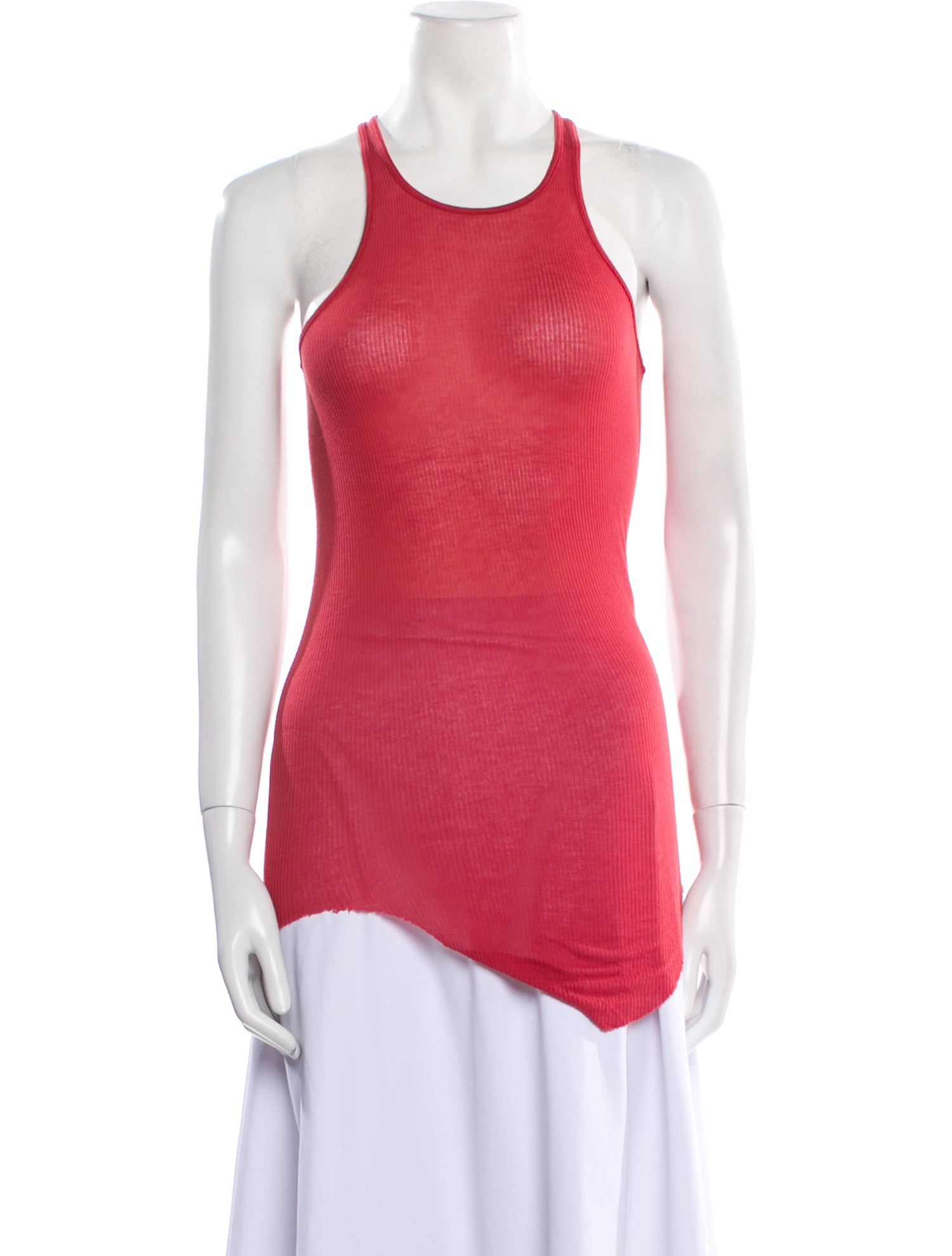 Rick Owens Scoop Neck Sleeveless Top