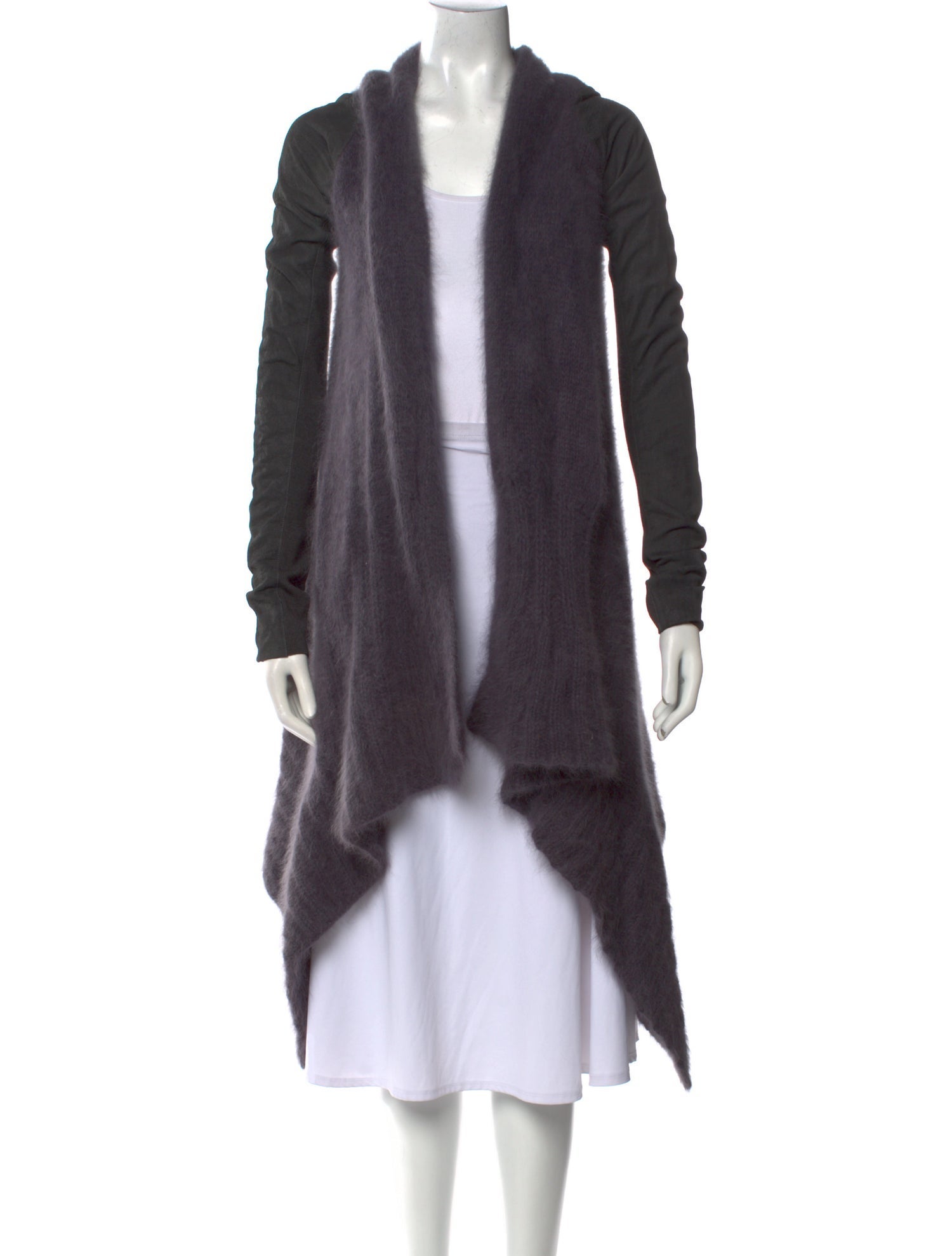 Rick Owens Alpaca Cowl Neck Sweater