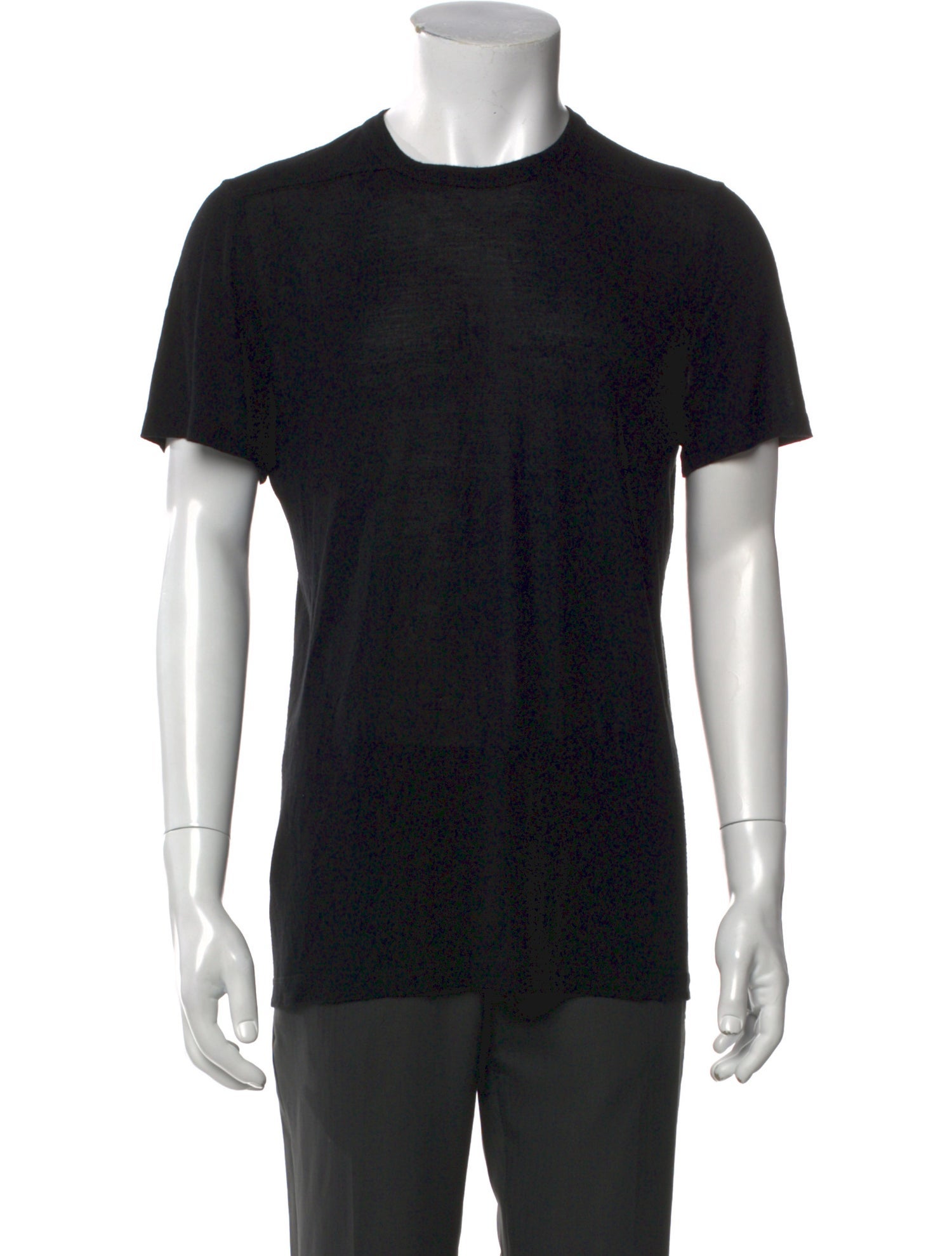 Rick Owens Crew Neck Short Sleeve T-Shirt