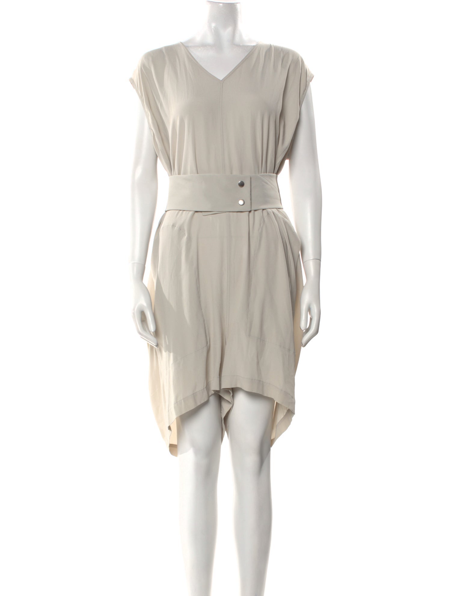 Rick Owens V-Neck Romper