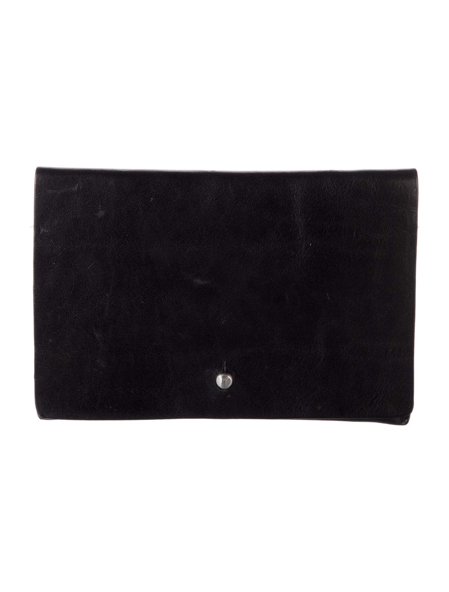 Rick Owens Leather Card Holder