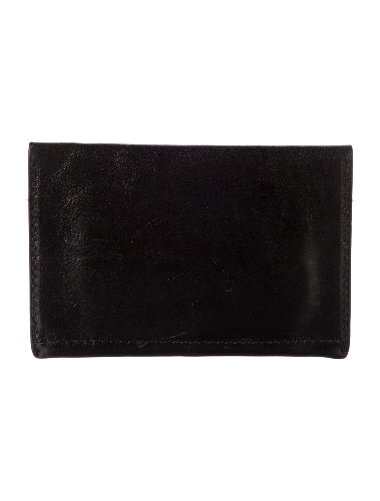 Rick Owens Leather Card Holder