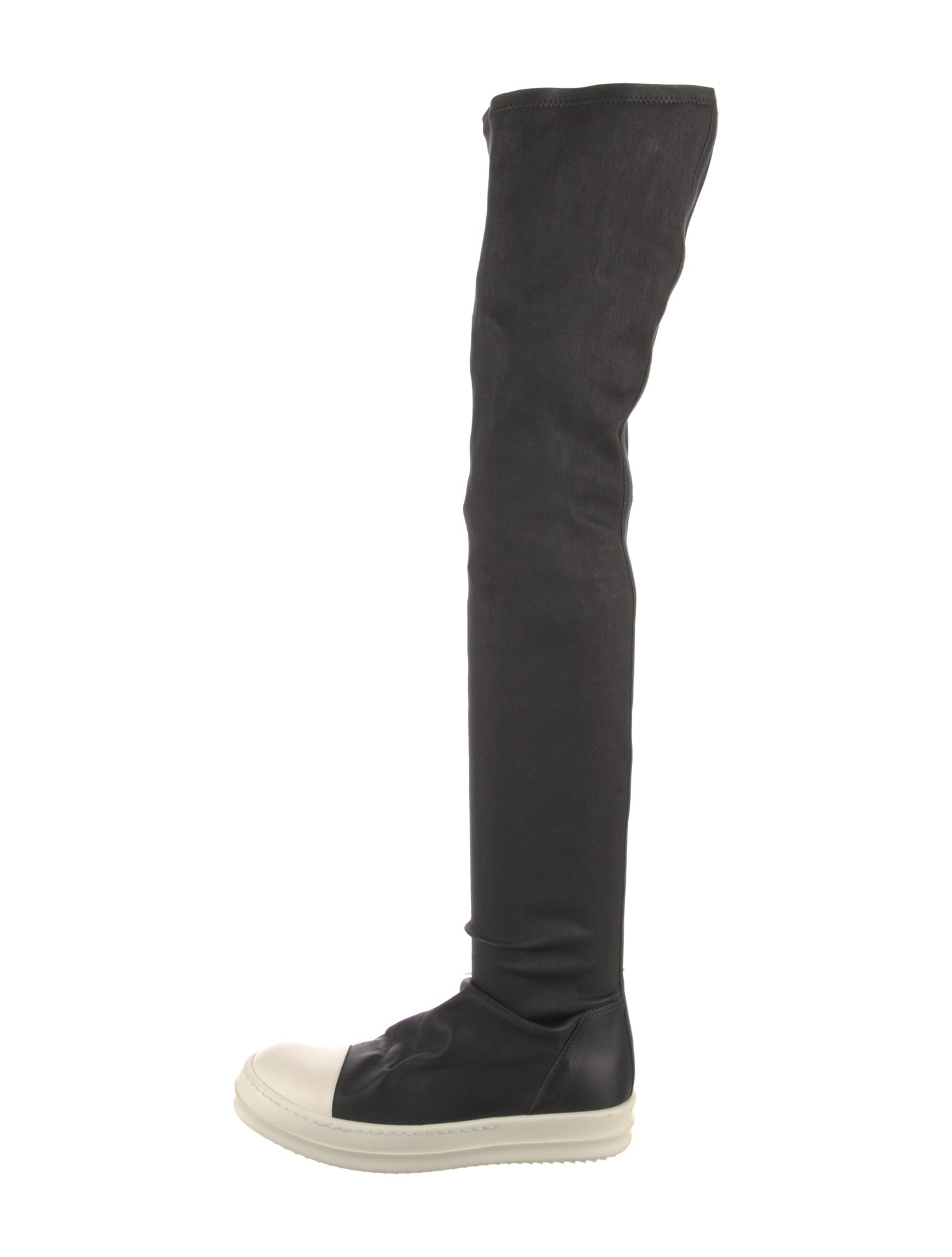 Rick Owens Leather Sock Boots