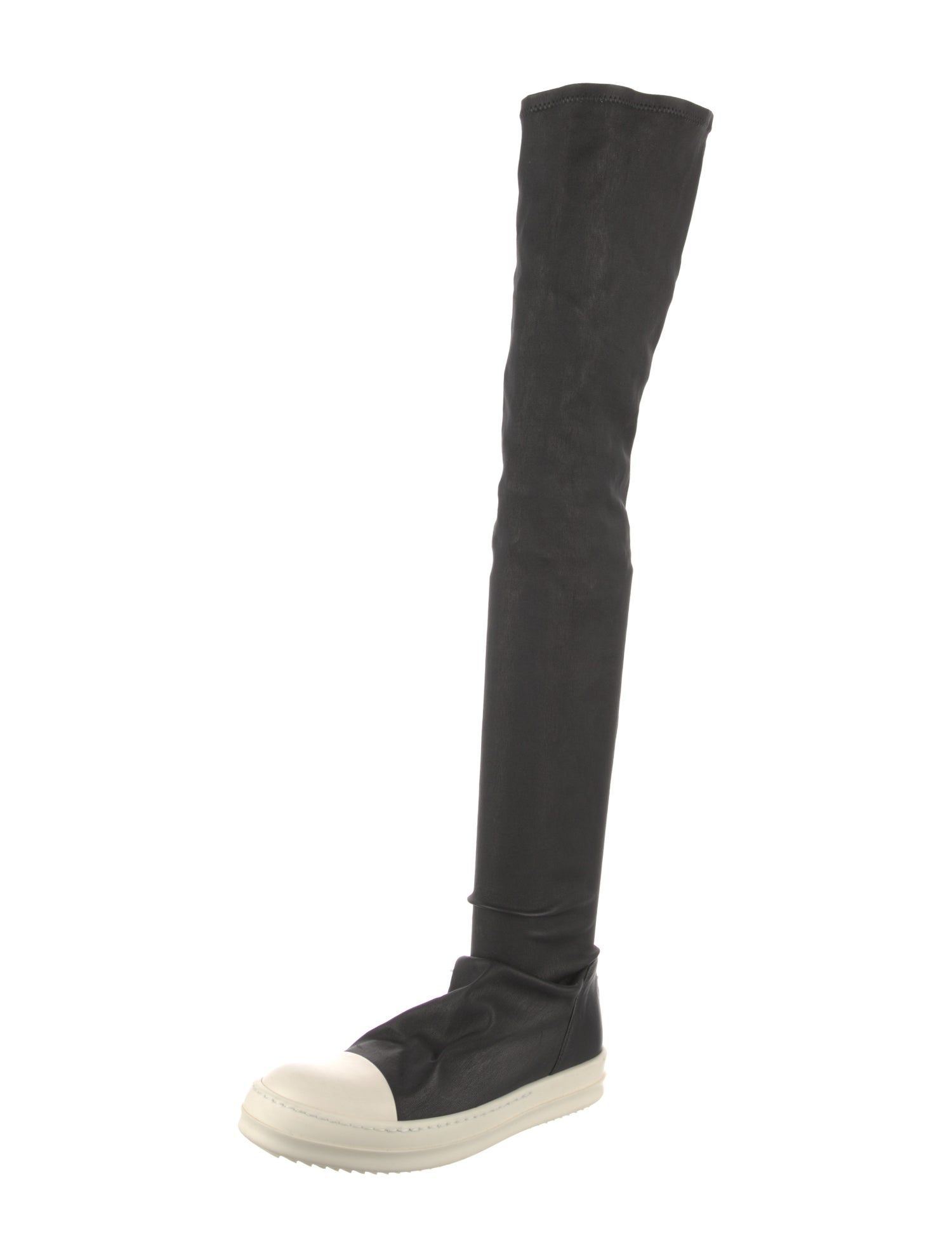 Rick Owens Leather Sock Boots
