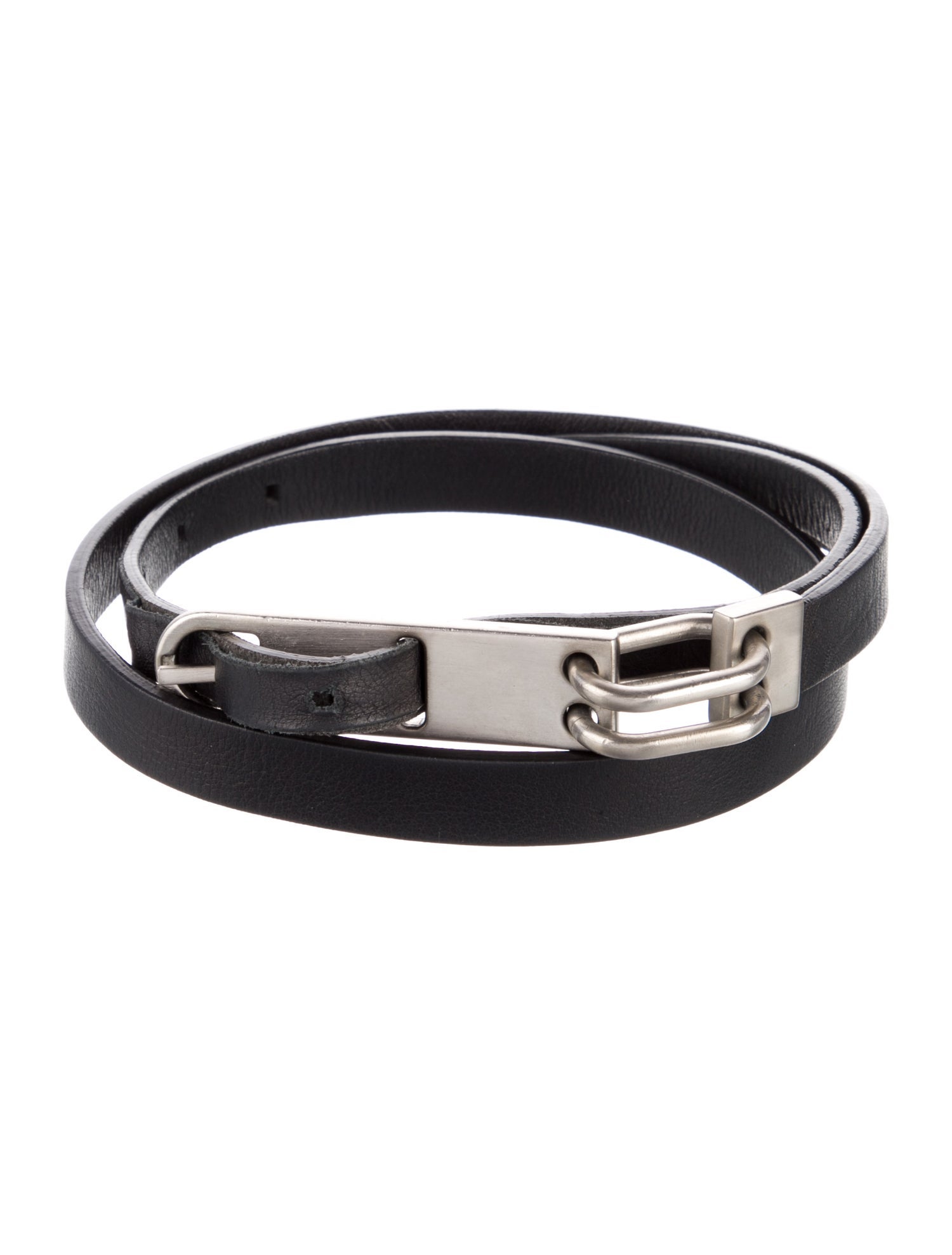 Rick Owens Skinny Leather Waist Belt