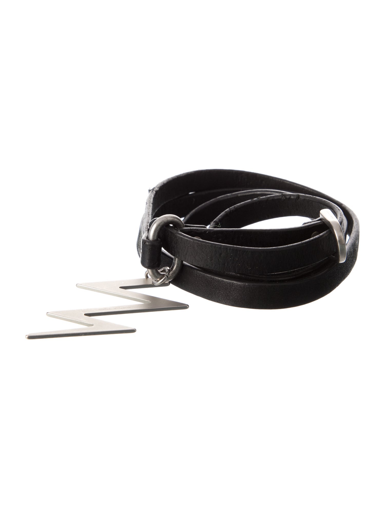 Rick Owens Skinny Leather Waist Belt
