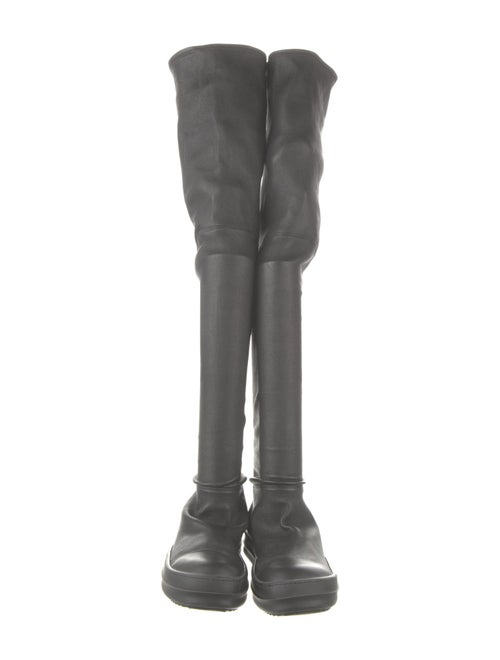 Rick Owens Leather Sock Boots