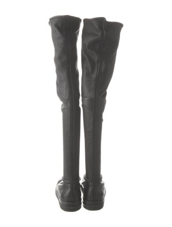 Rick Owens Leather Sock Boots