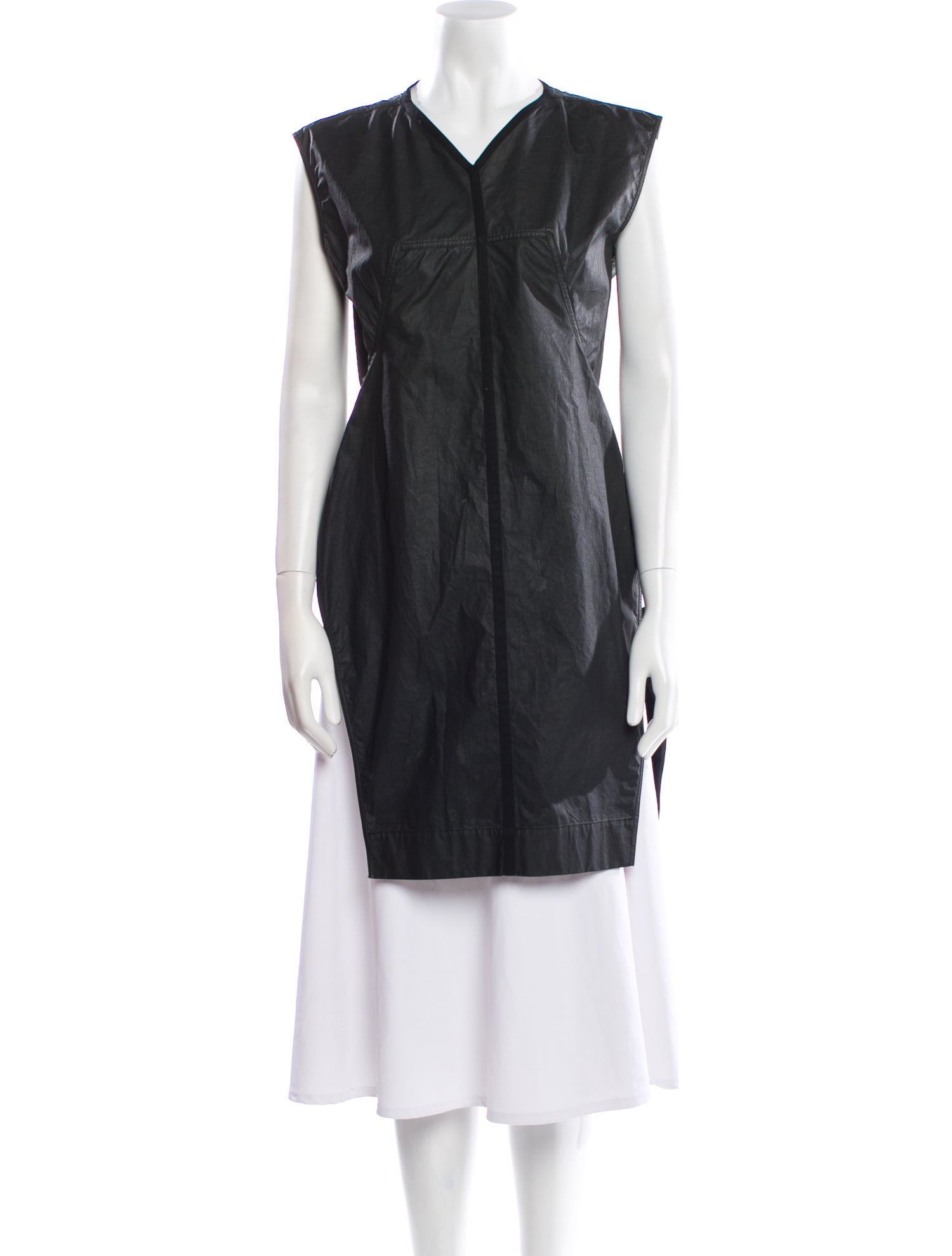 Rick Owens V-Neck Sleeveless Tunic