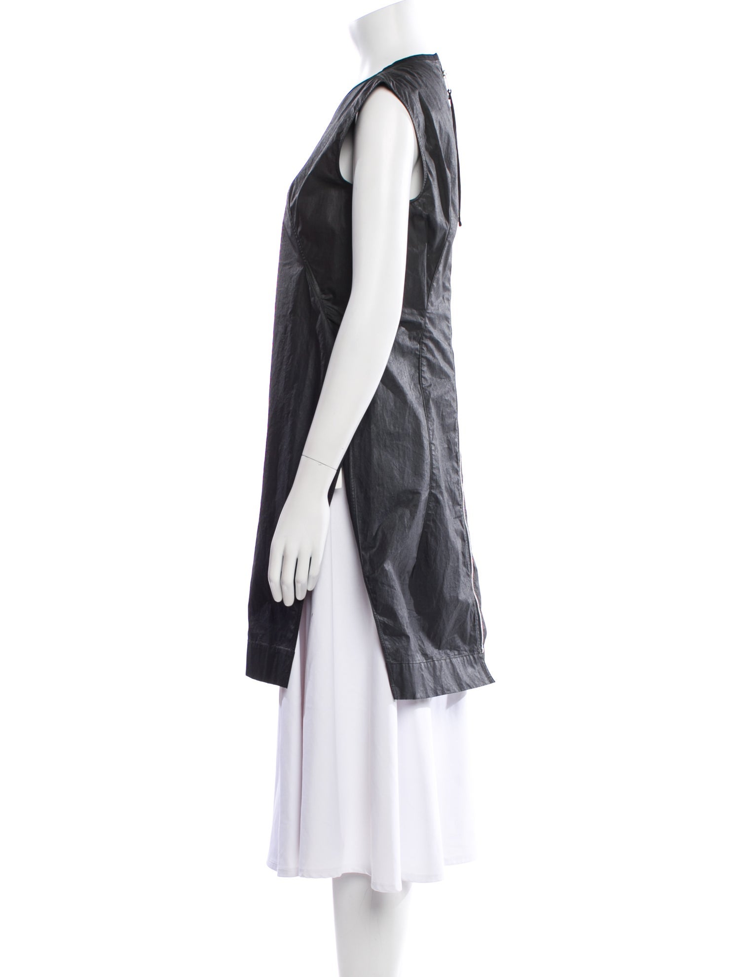 Rick Owens V-Neck Sleeveless Tunic