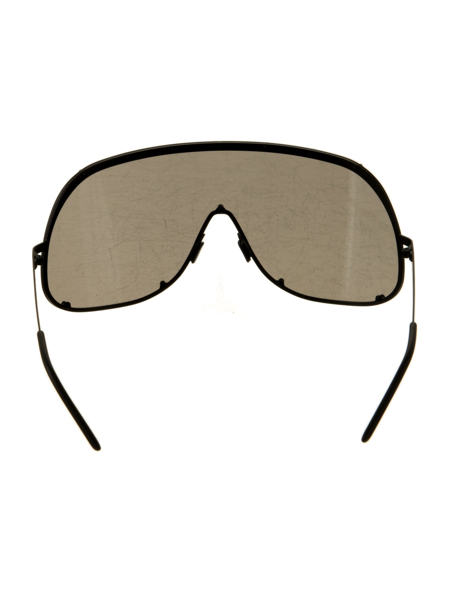 Rick Owens Shield Tinted Sunglasses