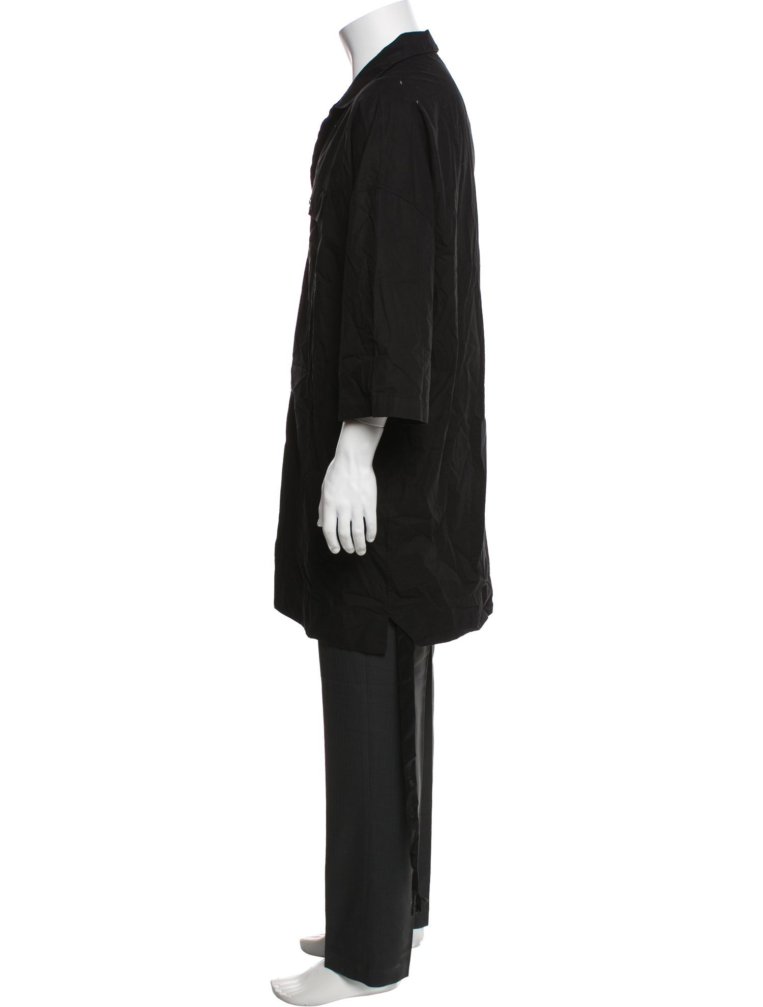 Rick Owens Three-Quarter Sleeve Shirt