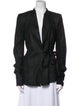 Rick Owens Leather Blazer