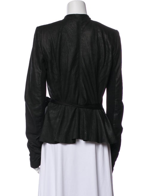 Rick Owens Leather Blazer
