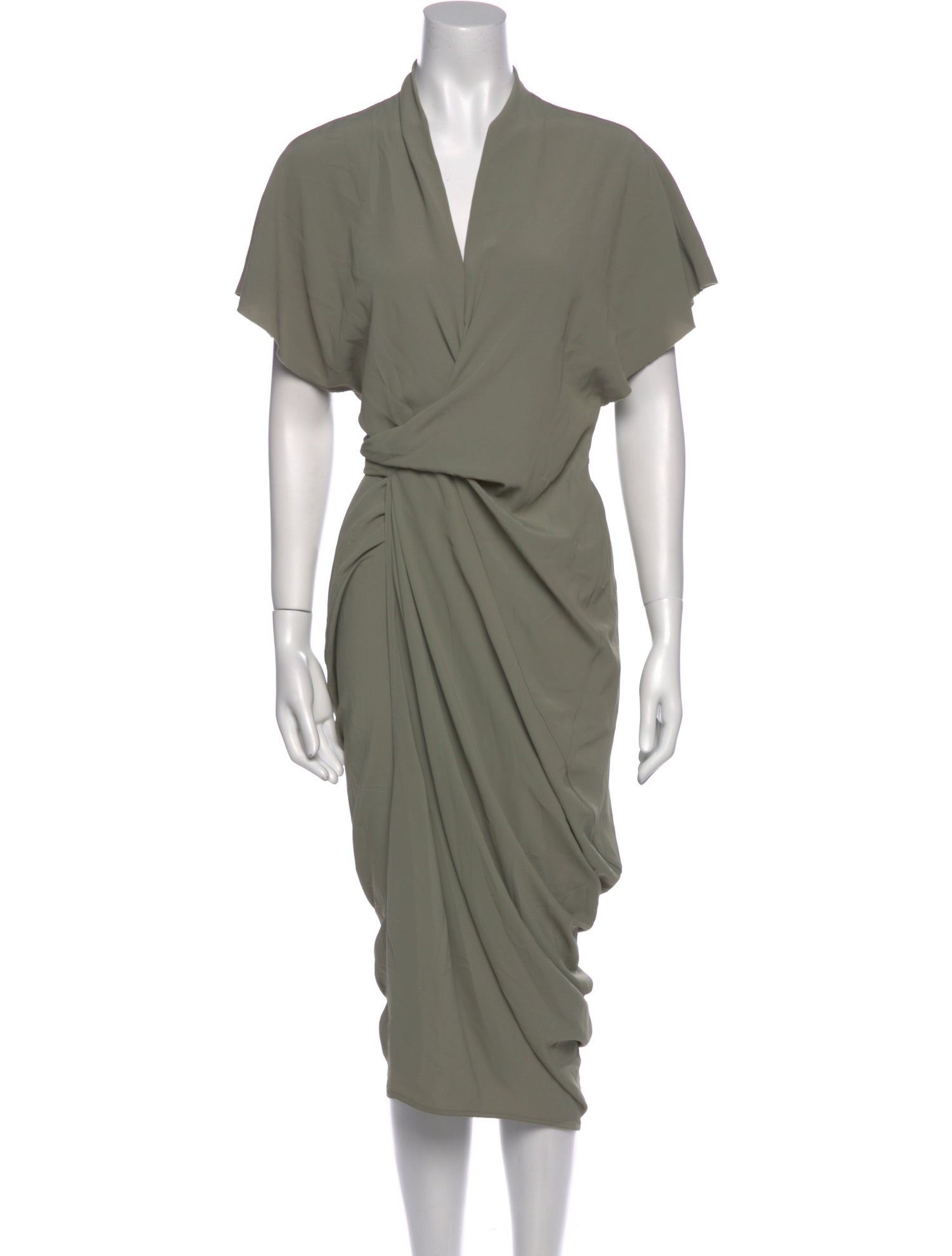 Rick Owens V-Neck Long Dress w/ Tags