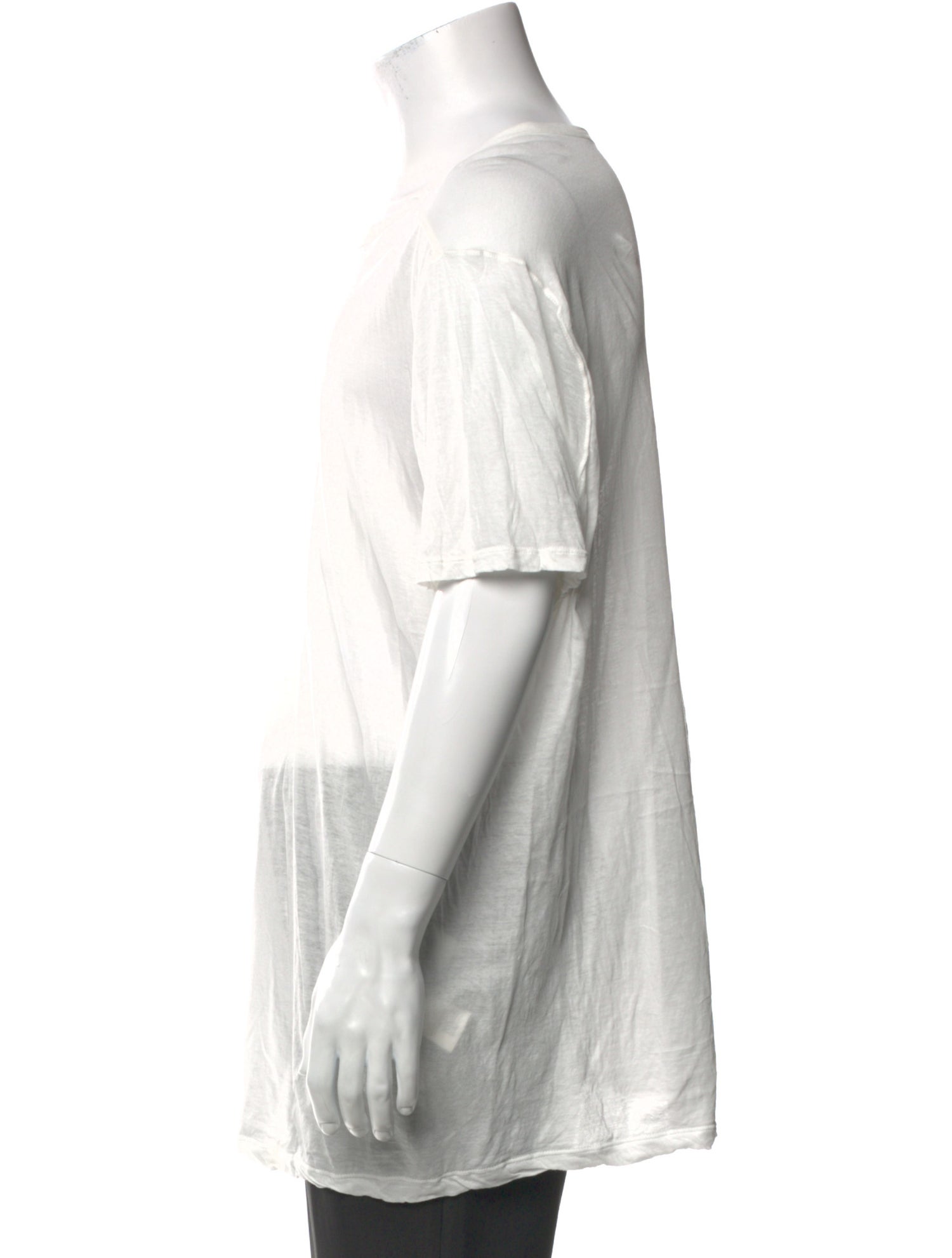 Rick Owens Crew Neck Short Sleeve T-Shirt