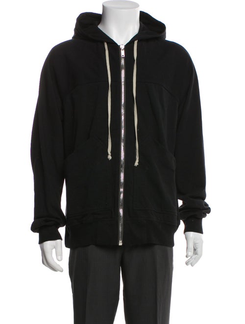 Rick Owens Crew Neck Long Sleeve Hoodie