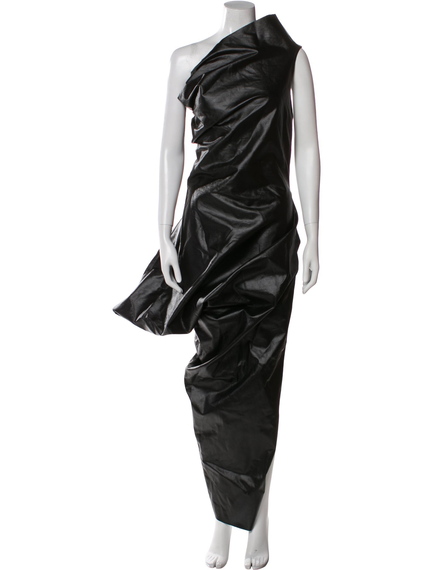 Rick Owens One-Shoulder Long Dress w/ Tags