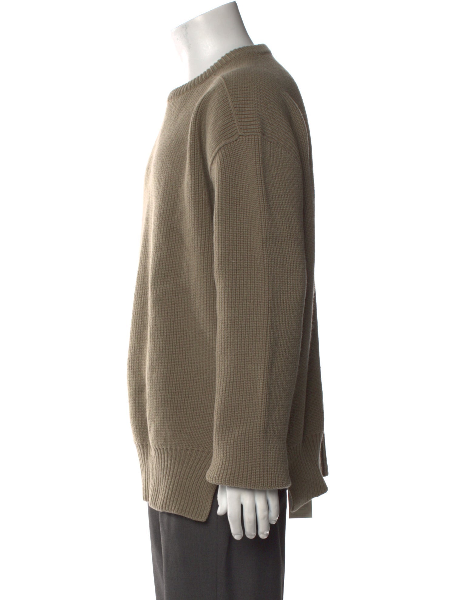 Rick Owens Virgin Wool Crew Neck Pullover