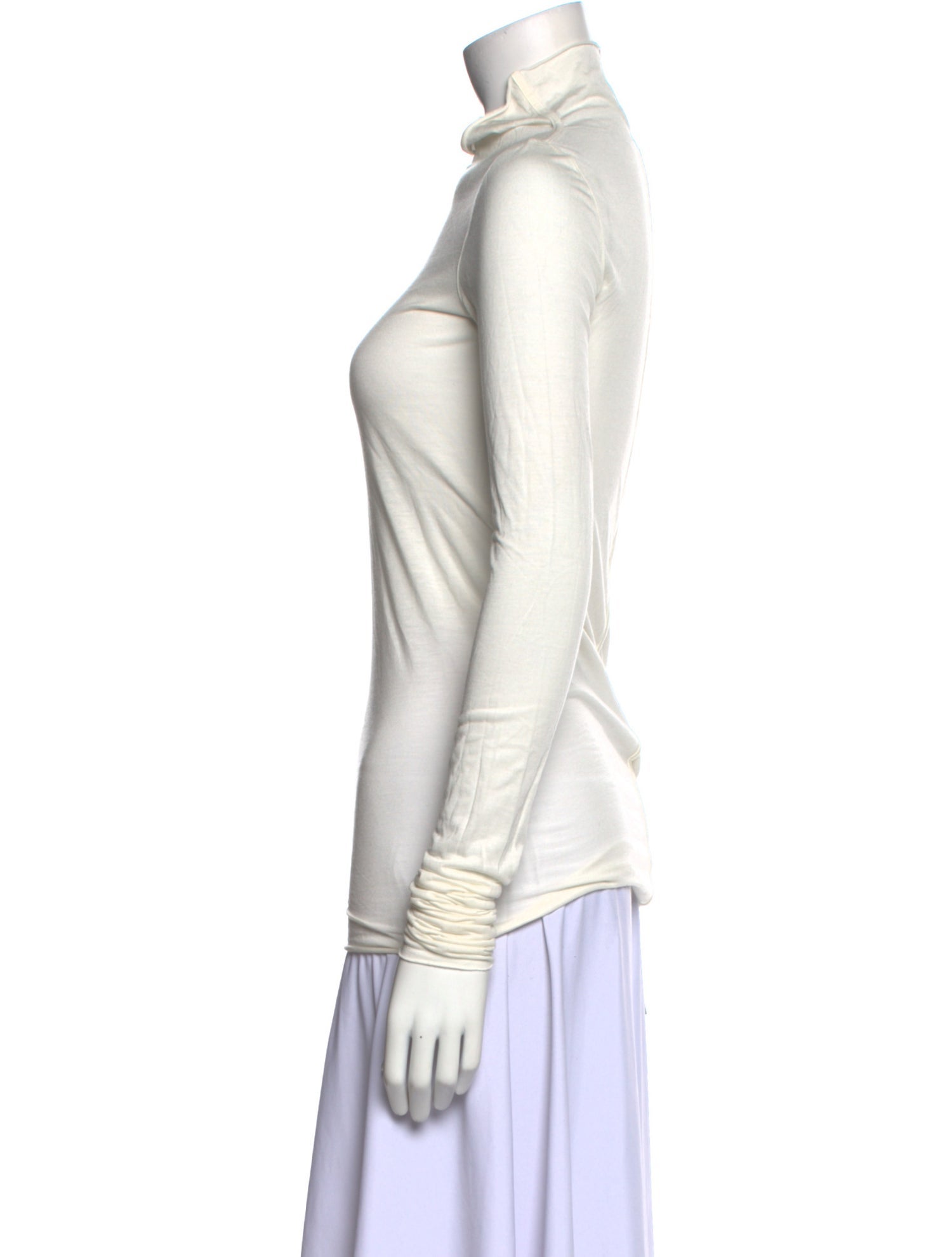 Rick Owens Lilies Turtleneck Long Sleeve Sweatshirt w/ Tags