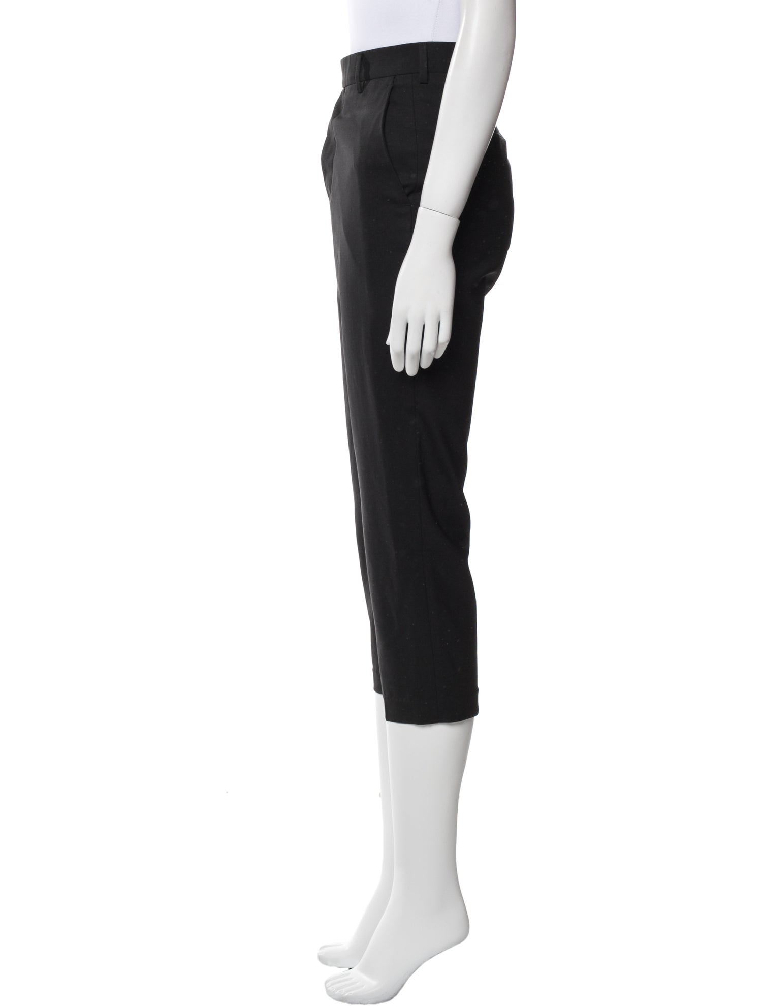 Rick Owens Virgin Wool Straight Leg Pants