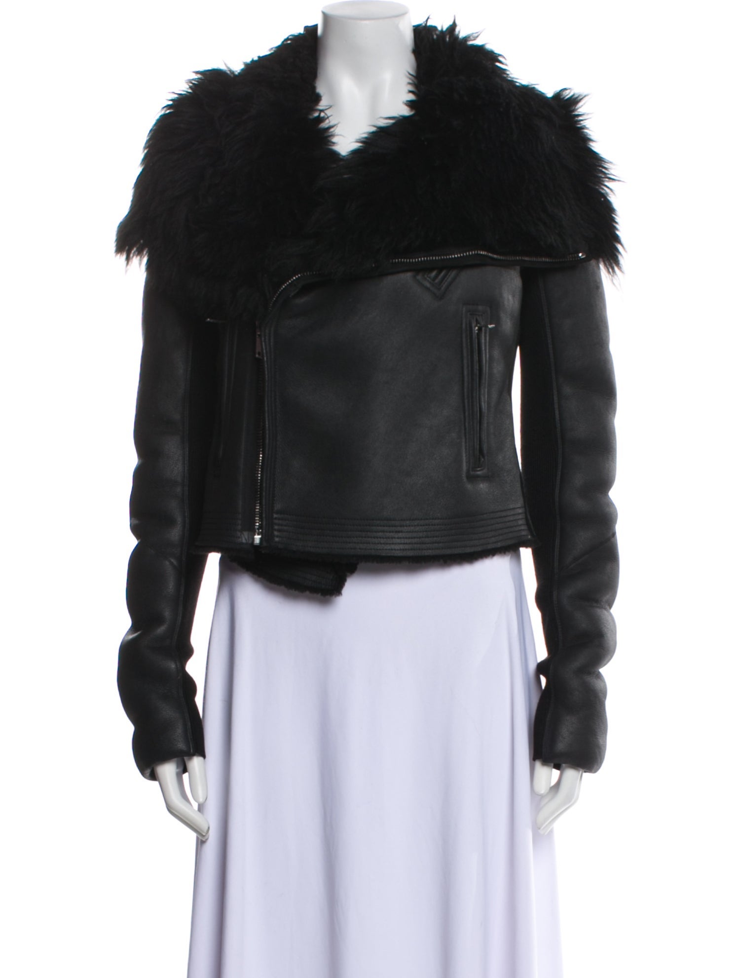 Rick Owens 2016 'Mastodon' Fur Jacket