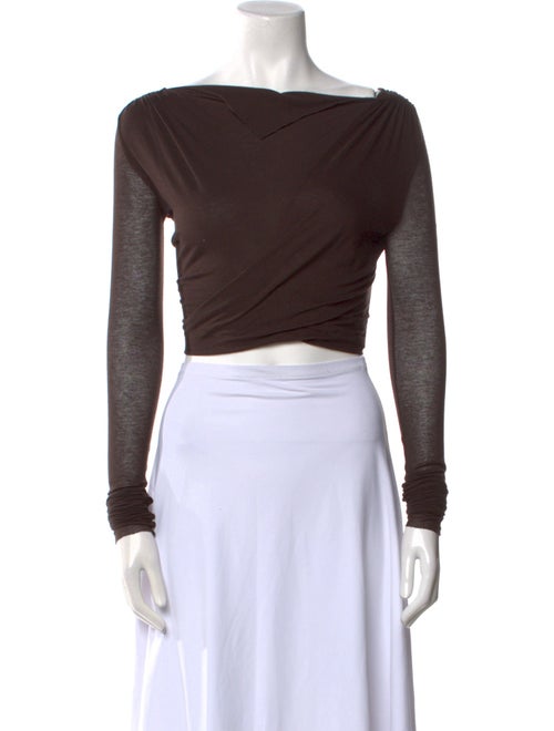 Rick Owens Lilies 2022 Jade Crop Crop Top