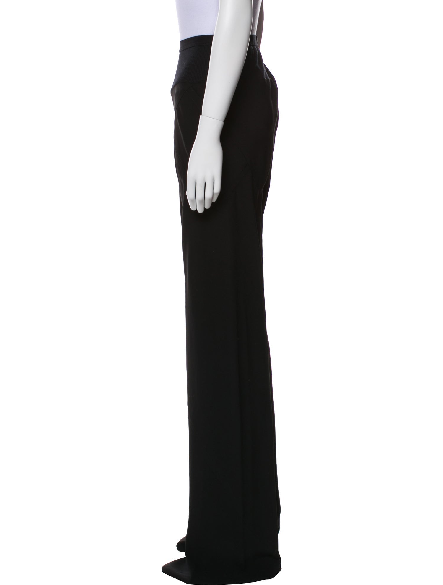 Rick Owens Silk Wide Leg Pants