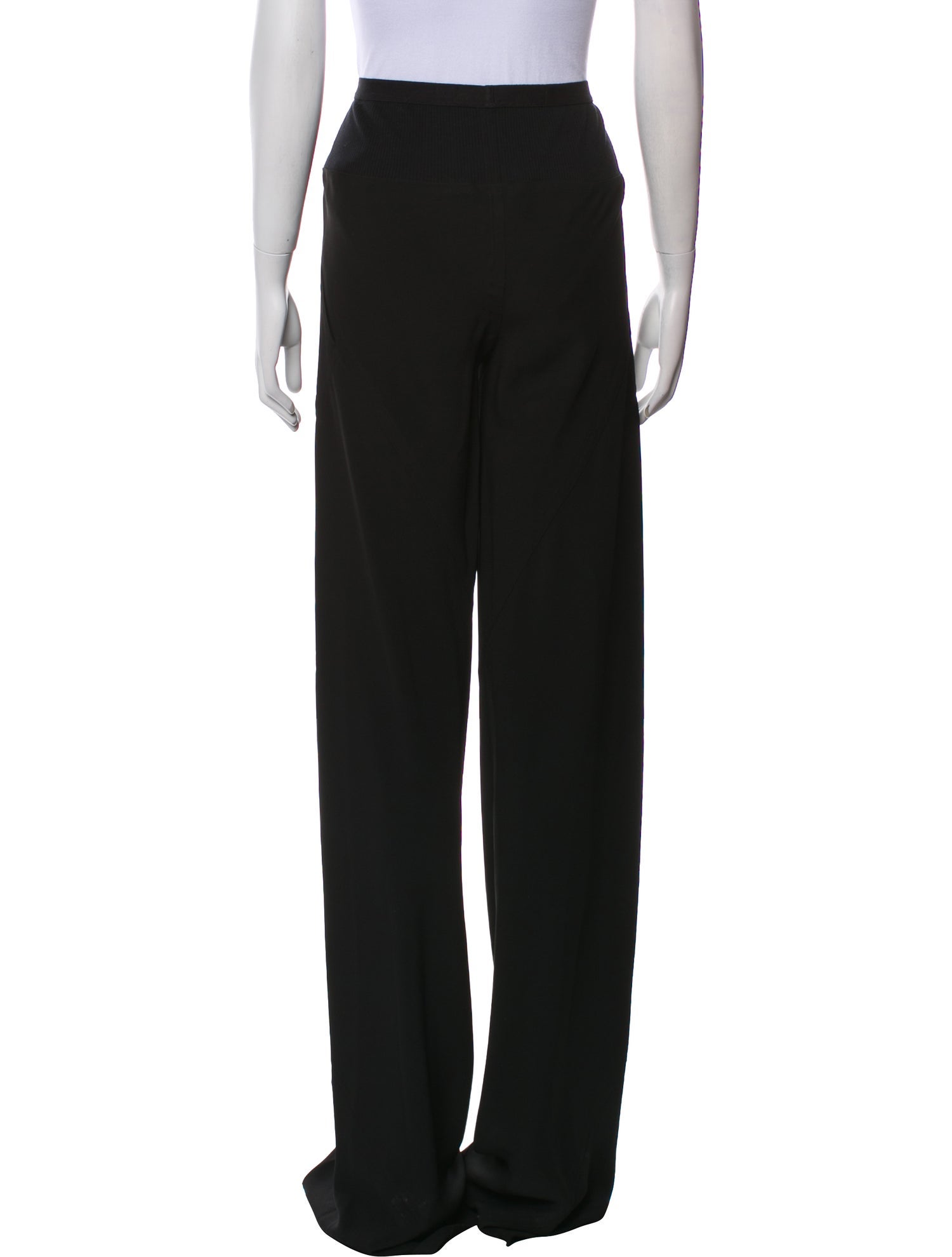 Rick Owens Silk Wide Leg Pants