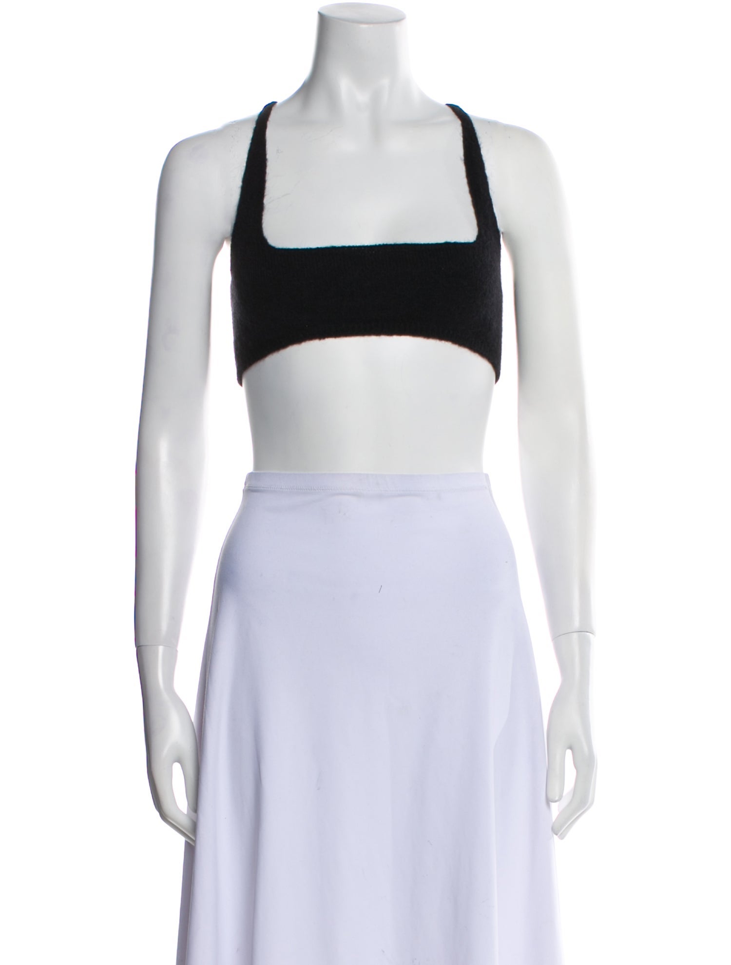 Rick Owens 2024 Alpaca Crop Top