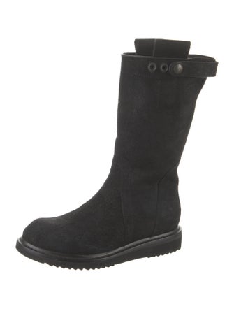 Rick Owens Suede Boots