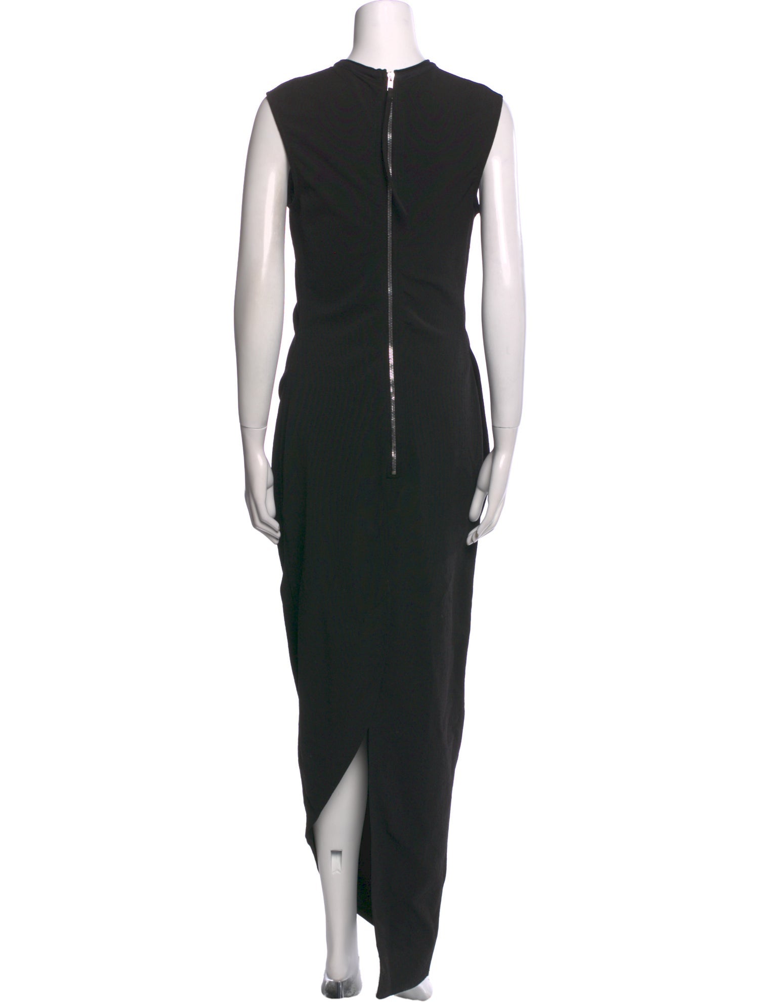 Rick Owens Crew Neck Long Dress