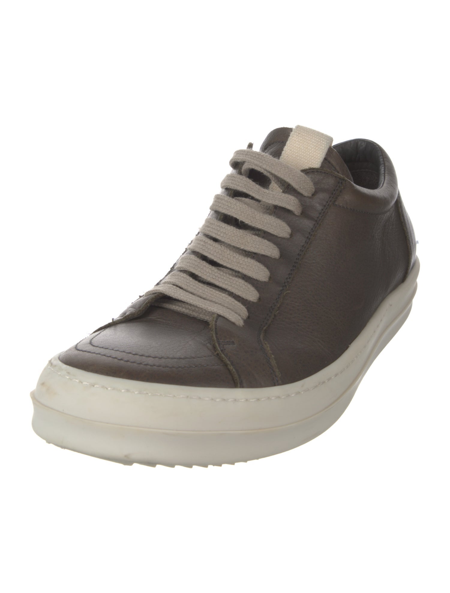 Rick Owens Leather Sneakers