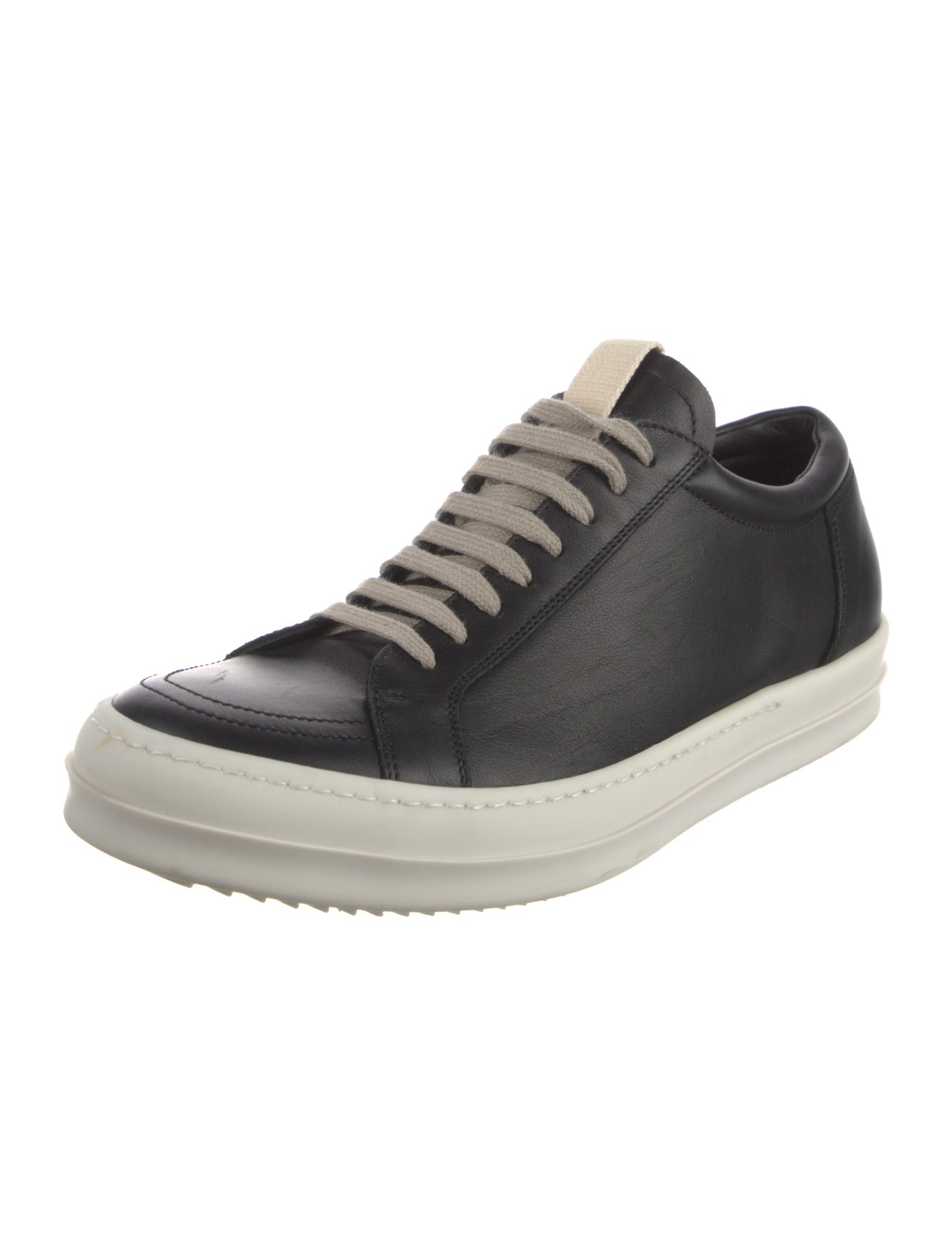Rick Owens Leather Sneakers