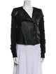 Rick Owens Leather Biker Jacket