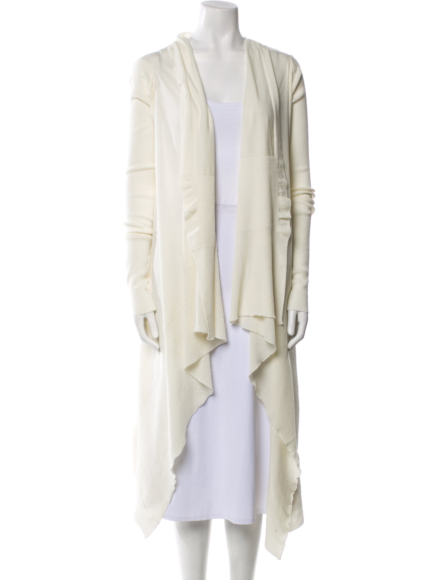 Rick Owens 2024 'Lido' Long Wrap Sweater w/ Tags