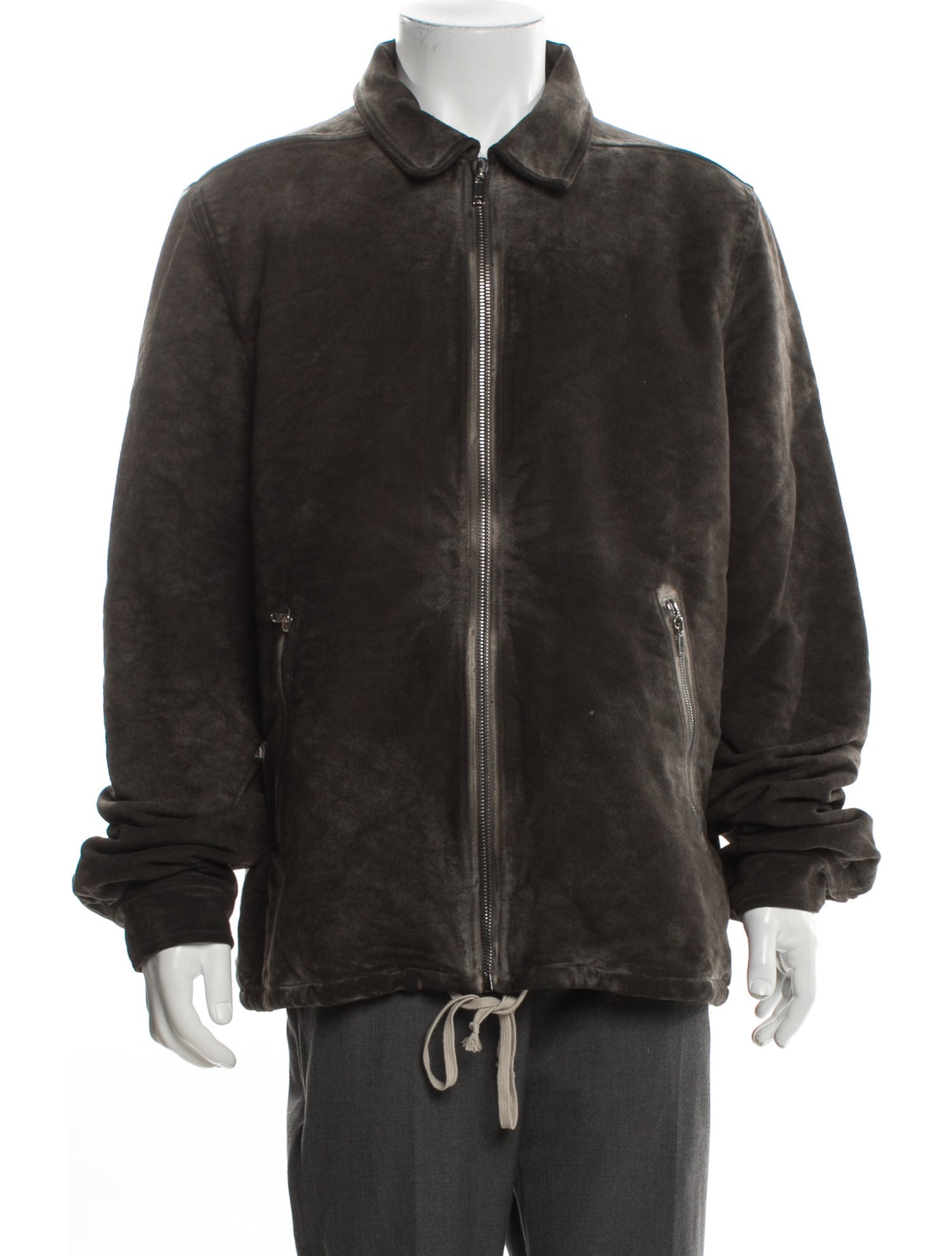 Rick Owens Drkshdw 2024 Overdyed Zipfront Jacket