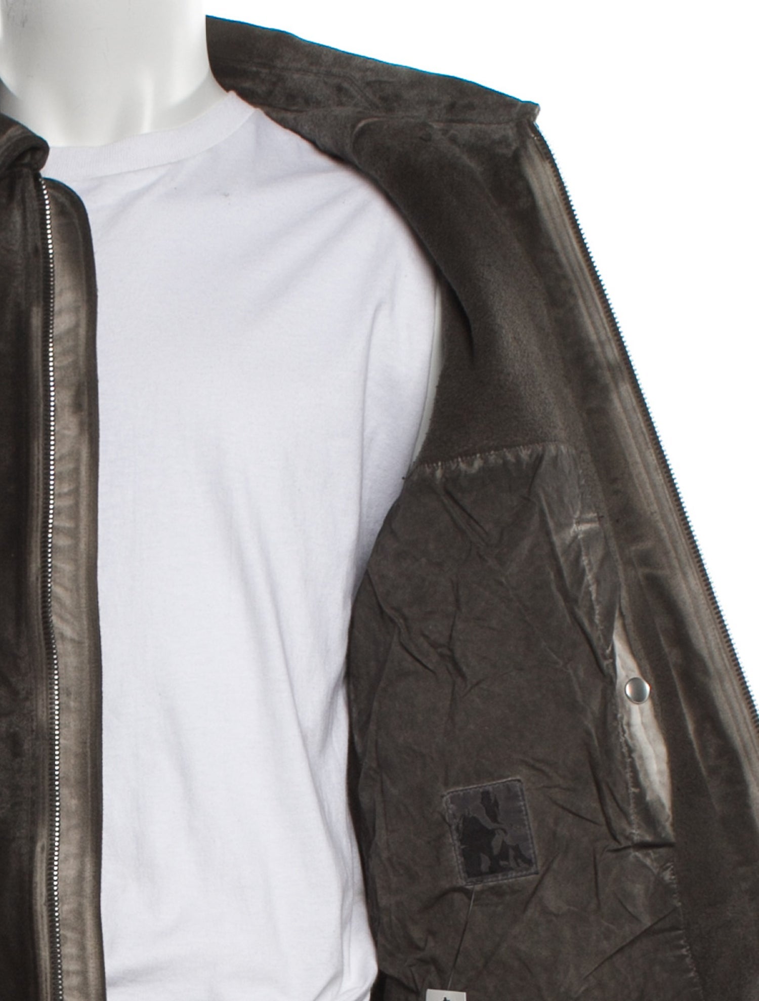 Rick Owens Drkshdw 2024 Overdyed Zipfront Jacket