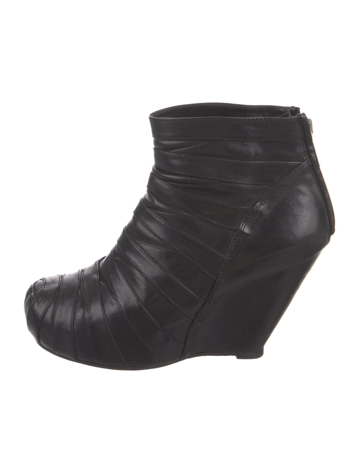 Rick Owens Leather Boots